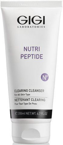 Очищающий гель Gigi Nutri Peptide Clearing Cleanser, 200 ml 105007 фото
