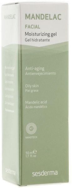 Зволожуючий гель з мигдальною кислотою Sesderma Mandelac Moisturizing Gel, 50 ml SS12303 фото