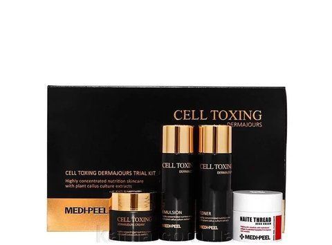 Набір омолоджувальних мініатюр Medi-Peel Cell Toxing Dermajours Trial Kit 1752430057 фото