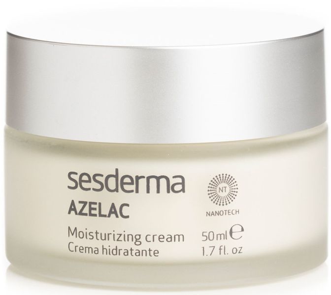 Зволожуючий крем для обличчя Sesderma Azelac Moisturizing Facial cream, 50 ml SS12292 фото