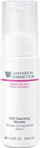 Ніжний мус для вмивання Janssen Cosmeceutical Sensitive Skin Soft Cleansing Mousse, 150 ml 122254 фото