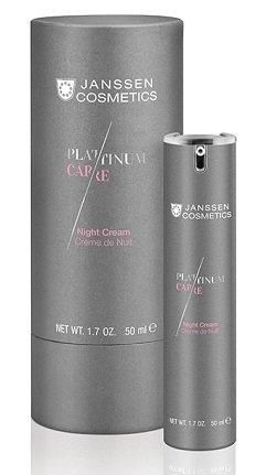 Ночной крем реструктурирующий Janssen Cosmeceutical Platinum Care Night Cream, 50 ml 106120 фото