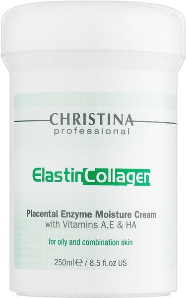 Зволожуючий крем із рослинними ензимами Christina Elastin Collagen Placental Enzyme Moisture Crea SS5093_2 фото