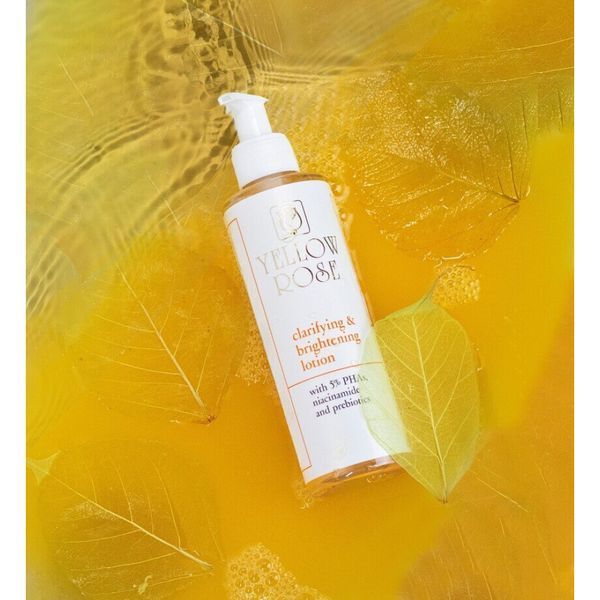 Очищувальний та вирівнювальний тон шкіри лосьйон - Yellow Rose Clarifying Brightening Lotion 108420 фото