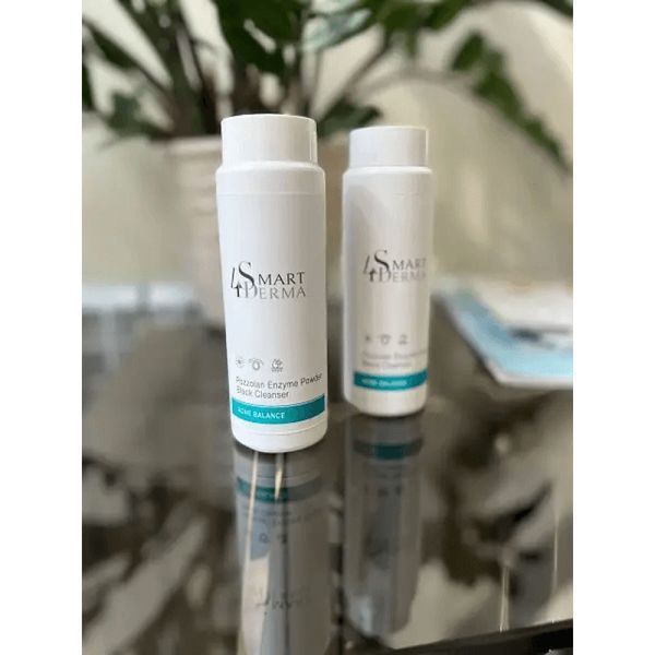 Ензимна пудра з вулканічним пилом - Smart4Derma Pozzolan Enzyme Powder Black Cleanser 108906 фото