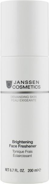 Освітлюючий тонік Janssen Cosmeceutical Brightening Face Freshener, 200 ml 113165 фото