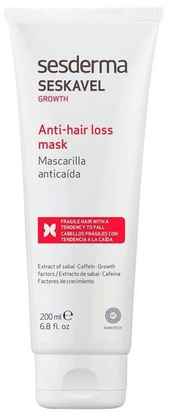 Маска проти випадання волосся Sesderma Seskavel Anti-Hair Loss Mask, 200 ml SS136352 фото