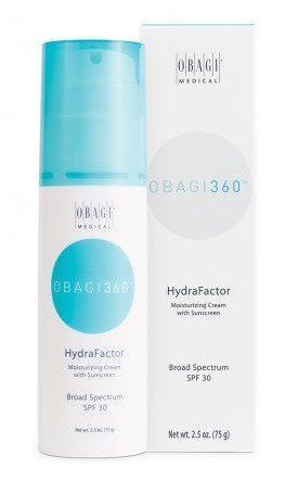 Сонцезахисний крем зволожуючий Гідрафактор SPF30 Obagi 360 HydraFactor Broad Spectrum, 75 g SS116415 фото