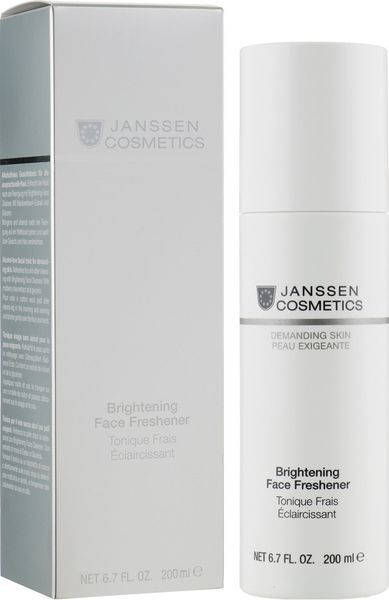 Освітлюючий тонік Janssen Cosmeceutical Brightening Face Freshener, 200 ml 113165 фото