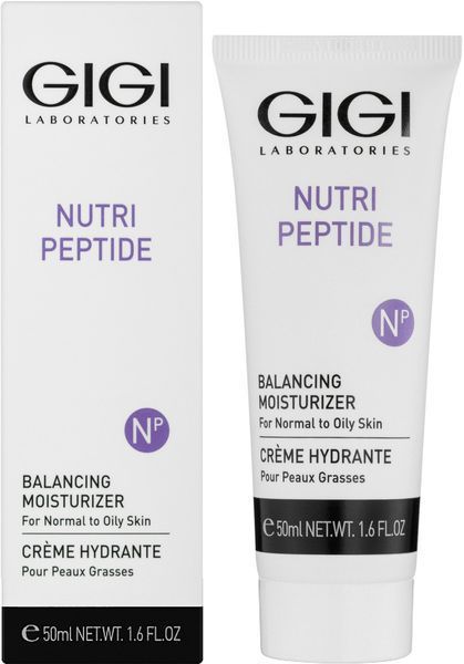 Увлажнитель для комбинированной и жирной кожи Gigi Nutri Peptide Balancing Moisturizer, 50 ml 105021 фото