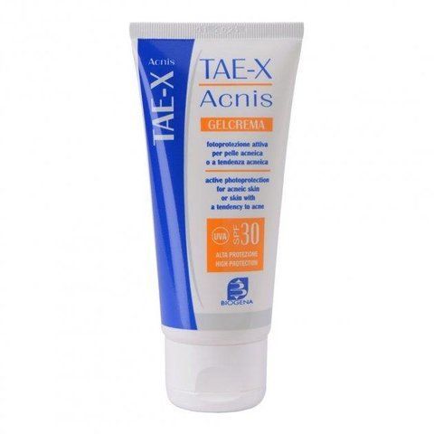Biogena TAE-X Acnis SPF 30 60 мл Сонцезахисний крем для жирної шкіри та шкіри з акне 1658196676 фото