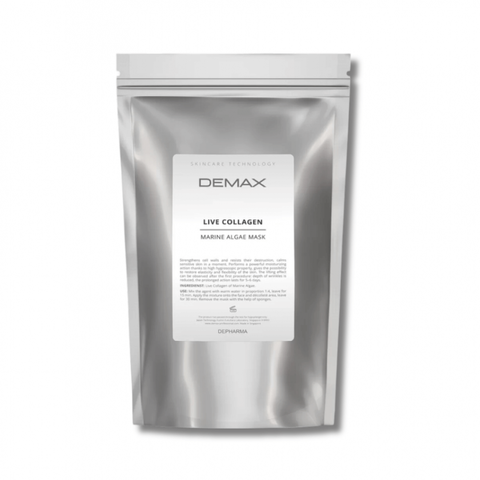 Маска з живого колагену морських водоростей - Demax Live Collagen Marine Algae Mask 103417 фото