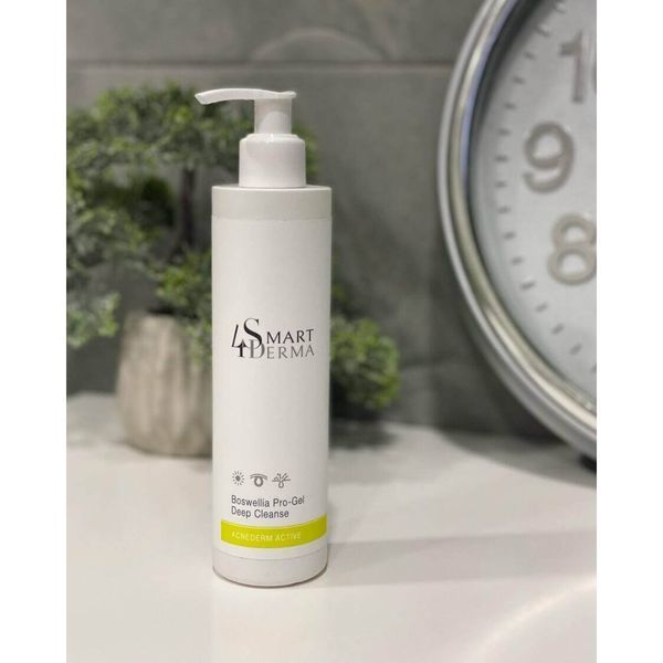 Інтенсивний очищаючий гель з босфелією - Smart4Derma Acnederm Active Boswellia Pro - Gel Deep Cl 108917 фото