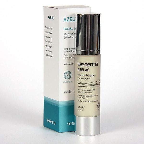 Зволожуючий гель Sesderma Azelac Moisturizing gel, 50 ml SS12291 фото