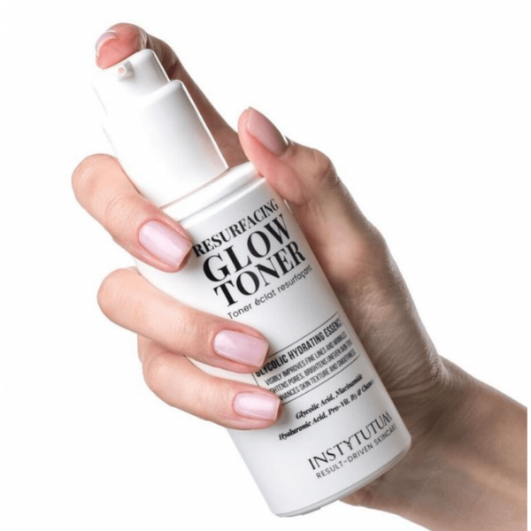 Маленький зволожуючий тонер із гліколевою кислотою - Instytutum Resurfacing glow toner 102996 фото