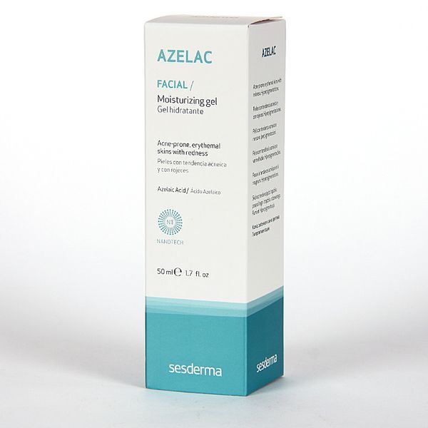 Зволожуючий гель Sesderma Azelac Moisturizing gel, 50 ml SS12291 фото