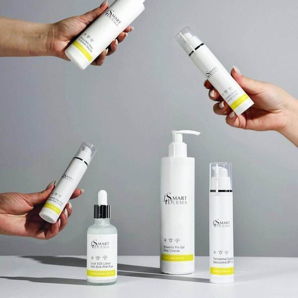 Інтенсивний очищаючий гель з босфелією - Smart4Derma Acnederm Active Boswellia Pro - Gel Deep Cl 108917 фото
