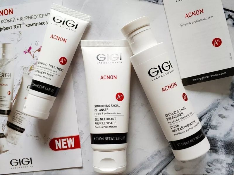 Лікувальний домашній набір Gigi Acnon Treatment Set 120927 фото