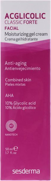 Зволожуючий крем-гель Sesderma Acglicolic 20 Moisturizing Cream Gel, 50 ml SS083572 фото