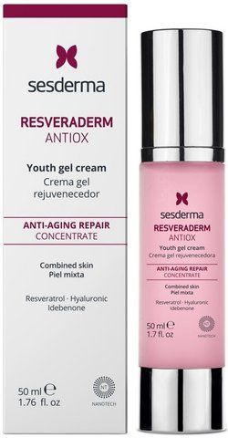 Крем концентрований, що омолоджує Sesderma Resveraderm Antiox Cream, 50 ml SS12246 фото