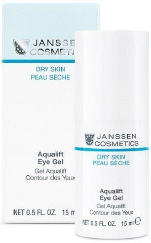 Гель для век Janssen Cosmeceutical Dry Skin Aqualift Eye Gel, 15 ml 133195 фото