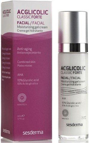 Зволожуючий крем-гель Sesderma Acglicolic 20 Moisturizing Cream Gel, 50 ml SS083572 фото