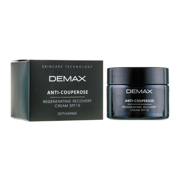 Регенеруючий крем-флюїд SPF15 - Demax Anti-Couperose Regenerating Recovery Cream SPF15 103487 фото