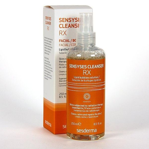 Лосьйон для очищення шкіри обличчя Sesderma Sensyses Cleanser RX Lipid Bubbles Solution 250 ml SS136270 фото