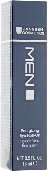 Енергонасичувальний гель для очей роликовий Janssen Cosmeceutical Men Energizing Eye Roll-On, 15 ml 113168 фото