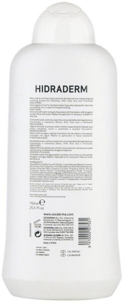Гель для душа Sesderma Hidraderm Bath Gel 84036 фото