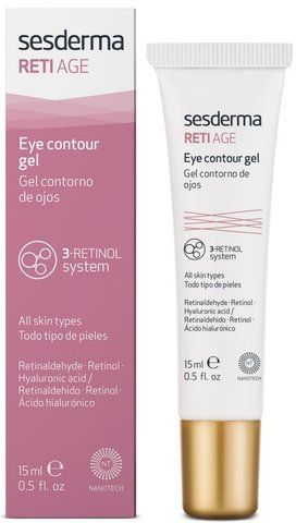 Антивозрастной гель для кожи вокруг глаз Sesderma Reti-Age Facial Eye Contour Gel 3-Retinol Syste SS101257 фото