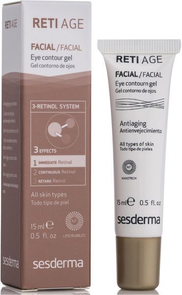 Антивозрастной гель для кожи вокруг глаз Sesderma Reti-Age Facial Eye Contour Gel 3-Retinol Syste SS101257 фото