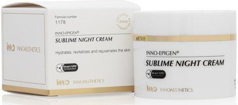 Антивіковий та зволожуючий нічний крем Innoaesthetics Sublime Night Cream, 50ml SS136570 фото