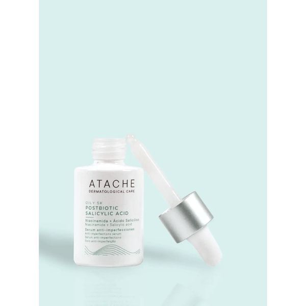 Сироватка для проблемної шкіри з кислотами - Atache Oily Skin Postbiotic Salicylic Acid Serum 108428 фото