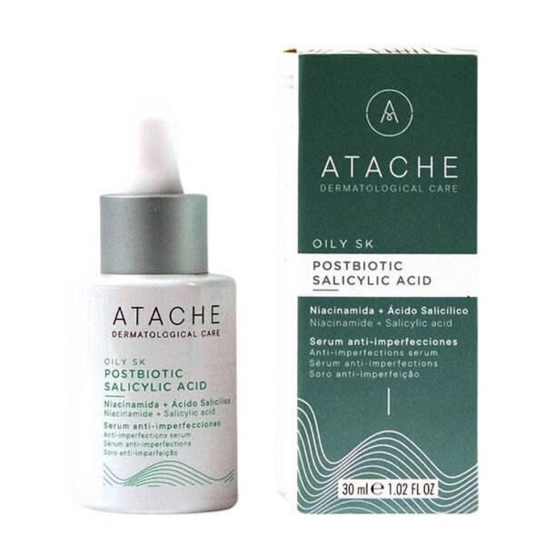 Сироватка для проблемної шкіри з кислотами - Atache Oily Skin Postbiotic Salicylic Acid Serum 108428 фото