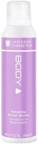 Освежающий мусс для душа Janssen Cosmeceutical Refreshing Shower Mousse, 200 ml 137649 фото