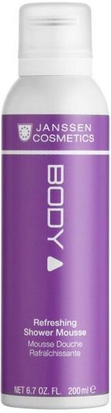 Освежающий мусс для душа Janssen Cosmeceutical Refreshing Shower Mousse, 200 ml 137649 фото