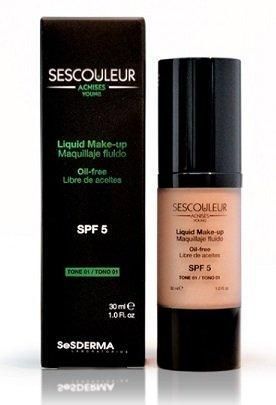 Sesderma Sescouleur Acnises young tone SPF5 Тональний крем для проблемної шкіри, 30 мл SS084066 фото