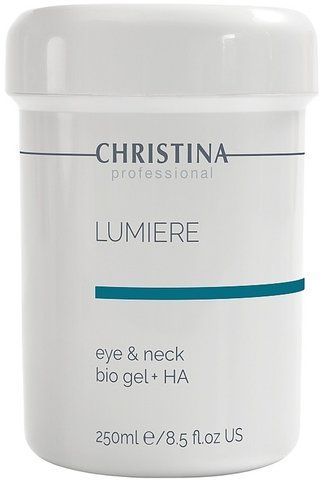 Гель Луміре для догляду за шкірою навколо очей та шиї Christina Eye Neck Bio Gel + HA - Lumiere 5132 фото