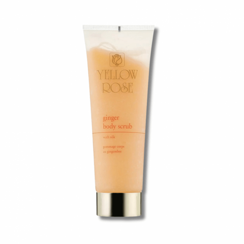 Зволожуючий скраб для тіла - Yellow Rose Ginger Body Scrub with Silk Golden Line 102275 фото