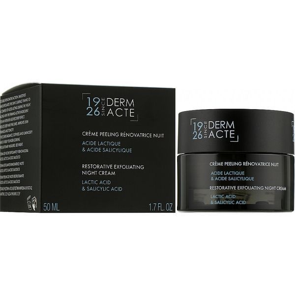 Нічний відновлюючий крем-ексфоліант - Academie Derm Acte Restorative Exfoliating Night Cream 102816 фото