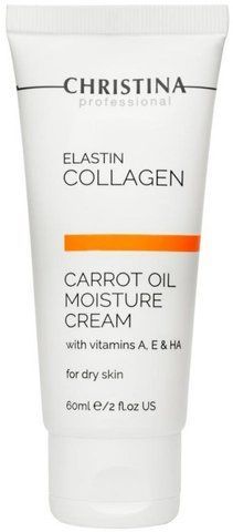Зволожуючий крем із морквяною олією для сухої шкіри Christina Elastin Collagen Carrot Oil Moisture SS5057_2 фото