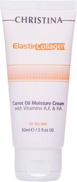 Зволожуючий крем із морквяною олією для сухої шкіри Christina Elastin Collagen Carrot Oil Moisture SS5057_2 фото