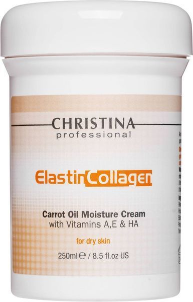 Зволожуючий крем із морквяною олією для сухої шкіри Christina Elastin Collagen Carrot Oil Moisture SS5057_2 фото