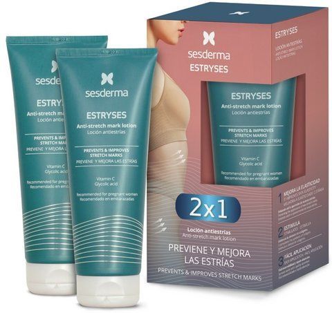 Лосьон против растяжек Sesderma Estryses Anti-Stretch Mark Lotion, 200 ml + 200 ml SS101166 фото