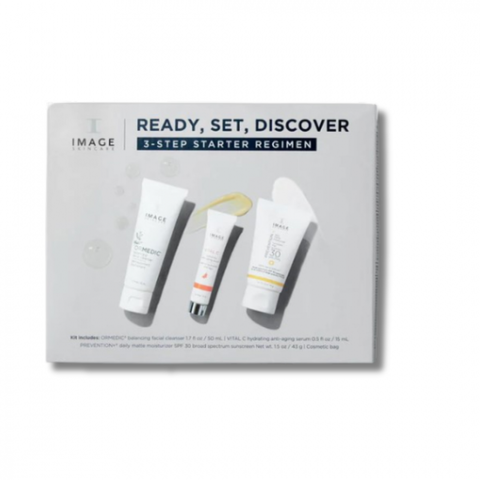 Стартовий набір для обличчя - Image Skincare Facial Set Ready. Set. Discover 107093 фото