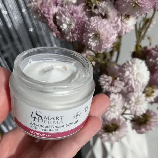 Вдосконалюючий денний крем SPF 30 - Smart4Derma Advanced Cream SPF 30 X50 Hyalufiller 109178 фото