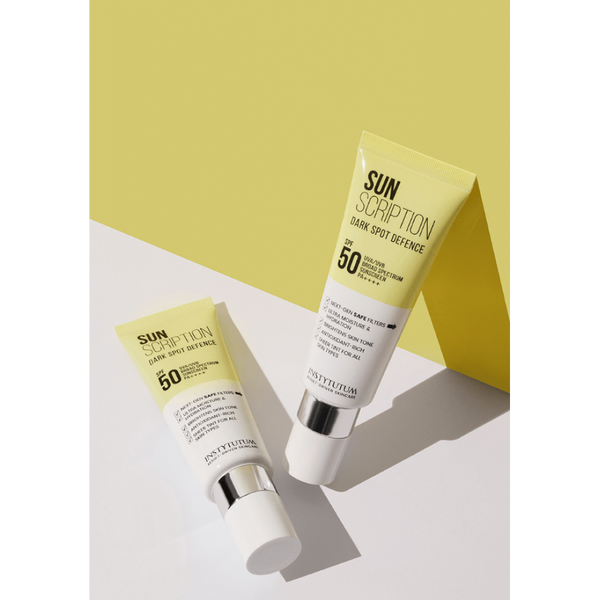Сонцезахисний крем з ефектом освітлення - Instytutum Sunscription Dark Spot Defence SPF 50 105576 фото