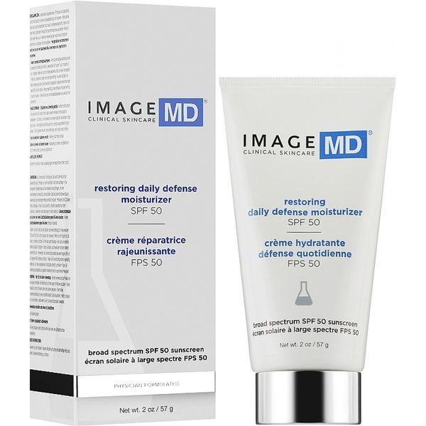 Денний захисний крем SPF 50 - Image Skincare MD Restoring Daily Defense Moisturizer SPF 50 4606 фото