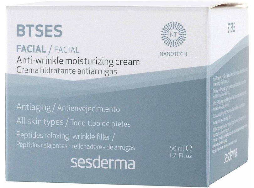 Зволожуючий крем проти зморшок Sesderma BTSeS Antiwrinkle Moisturizing Cream SS12236_2 фото